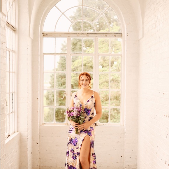 Hand-beaded prom dress - Picture 15 of 15